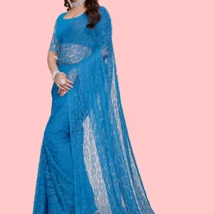 net saree blouse design- latest NET SAREE for women