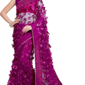 Nytra Creation Women's Butterfly Saree